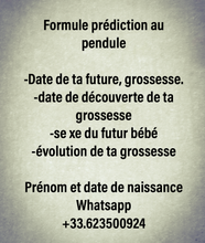 Charger l'image dans la galerie, Datations jour/mois/année  tout événement ou date d’ovulation et fécondation et se xe(s) du ou des futur(s) bébé (s), évolution de grossesse
